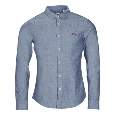 Levis LS BATTERY HM SHIRT SLIM Modrá