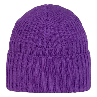 Buff Knitted Fleece Hat Beanie Fialová