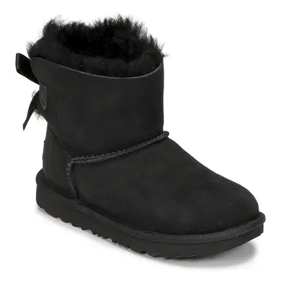 UGG K MINI BAILEY BOW II Černá