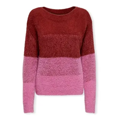 Only Maika Knit - Syrah Červená