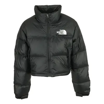 The North Face W Nuptse Short Jacket Černá