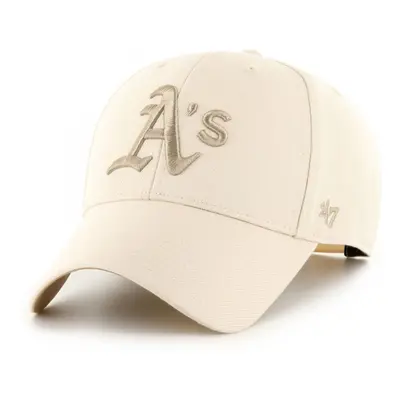 '47 Brand Cap mlb oakland athletics sure shot snapback mvp Béžová