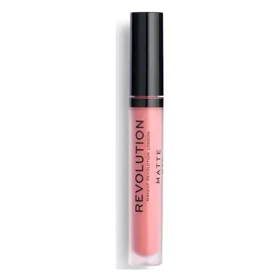 Makeup Revolution Matte Lip Gloss - 114 White Wedding Bílá