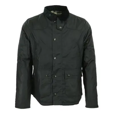 Barbour Reelin Wax Jacket Modrá