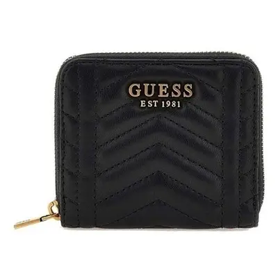 Guess LOVIDESLG SMALL ZIP AROUN Černá