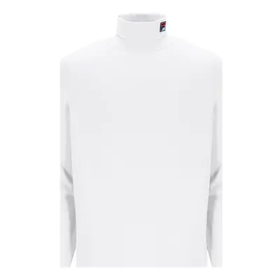 Fila 19th Classic Roll Neck Polo Sweater White Bílá