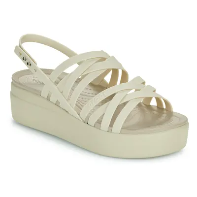 Crocs Brooklyn Strappy LowWdg Béžová