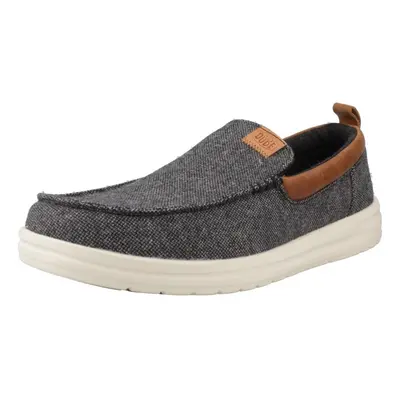 : HEYDUDE GRIP MOC WOOL Modrá