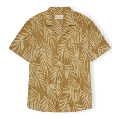 Rvlt Revolution Terry Cuban 3101 Shirt - Khaki Žlutá