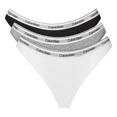 Calvin Klein Jeans 3 PACK (LOW-RISE) 000QD5209E Šedá