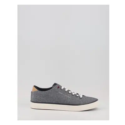 Tommy Hilfiger TH HI VULC LOW CHAMBRAY Modrá