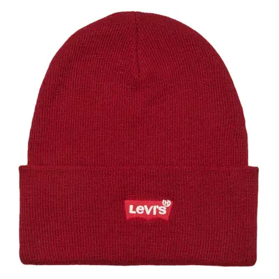 Levis RED BATWING EMBROIDERED SLOUCHY BEANIE Bordó