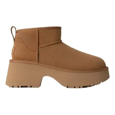 UGG Classic Ultra Mini New Heights Boots - Chestnut Hnědá