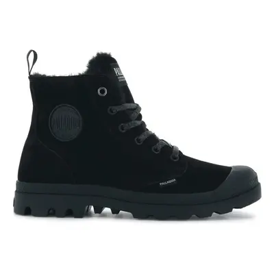 Palladium Pampa Hi Zip Wool - Black Černá