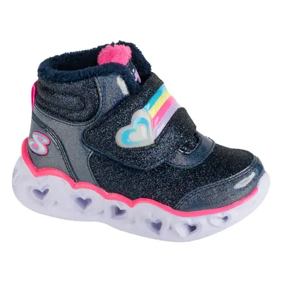 Skechers Heart Lights - Brilliant Rainbow Modrá