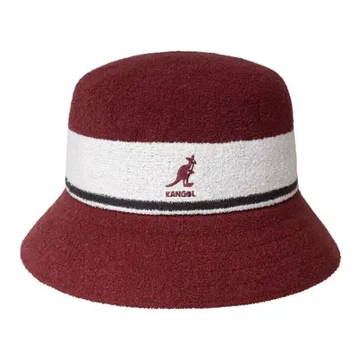 Kangol Bermuda stripe bucket Růžová