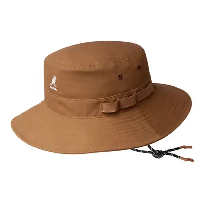 Kangol Utility cords jungle hat Hnědá