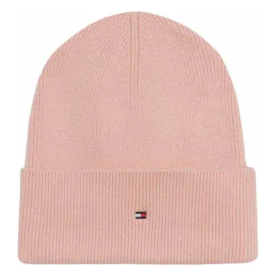 Tommy Hilfiger dámská čepice AW0AW15309 TMF Sepia Pink Růžová