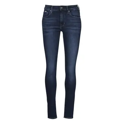 G-Star Raw 3301 SKINNY WMN Modrá