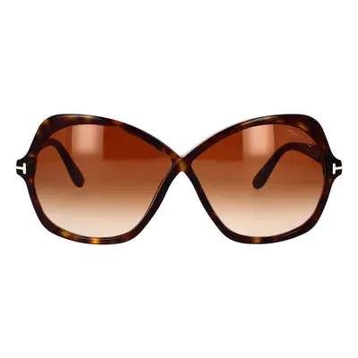 Tom Ford Occhiali da Sole Rosemin FT1013/S 52F Hnědá