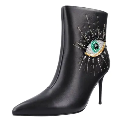 Kurt Geiger London BELGRAVIA EYE ANKLE BOOT Černá