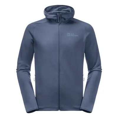 Jack Wolfskin Baiselberg Hooded FZ M Modrá