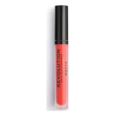 Makeup Revolution Matte Lip Gloss - 133 Destiny Oranžová