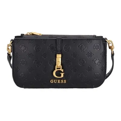 Guess G JAMES LOGO MINI DBL ZIP Černá