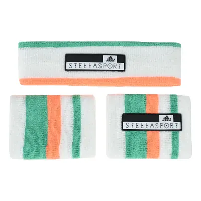 adidas adidas Women's Stellasport Headband Wristband Set Bílá