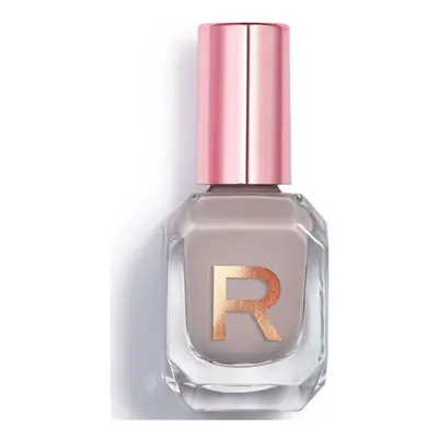 Makeup Revolution High Gloss Nail Polish - Uniform Šedá