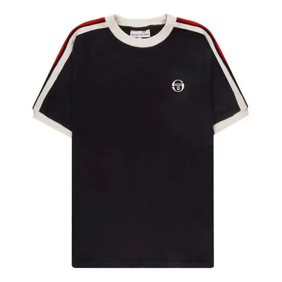 Sergio Tacchini Hadow Ringer T-Shirt Black Černá