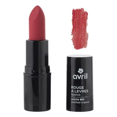 Avril Organic Certified Lipstick - Rose Poupée Růžová