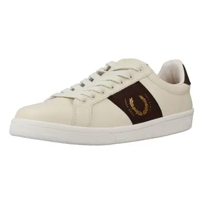 Fred Perry LEATHER/BRANDED Béžová