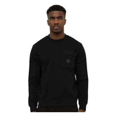 Marshall Artist Nevado Crew Sweatshirt Black Černá