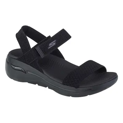 Skechers Go Walk Arch Fit Sandal - Polished Černá