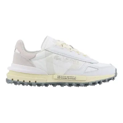 Lacoste Elite Active 224 3 SFA - White/Light Yellow Bílá