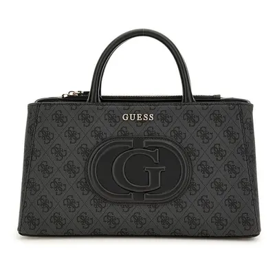 Guess Eco Mietta Small Society Satchel Černá