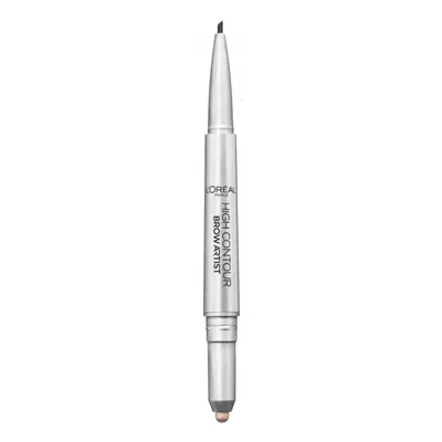 L'oréal Brow Artist High Contour Eyebrow Pencil - 109 Ebony Hnědá