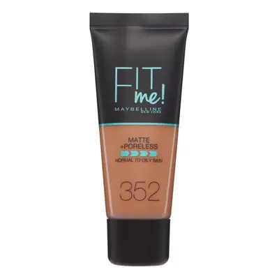 Maybelline New York Fit Me Matte Poreless Foundation - 352 Cacao Béžová