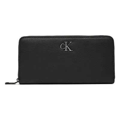 Calvin Klein Jeans MINIMAL MONOGRAM ZIP AROUND K60K612266 Černá