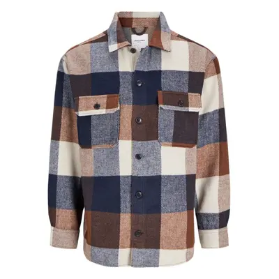 Jack & Jones Jjebradley Ollie Ls Noos 12257199 Modrá