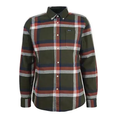 Barbour Folley Tailored Shirt - Olive Béžová