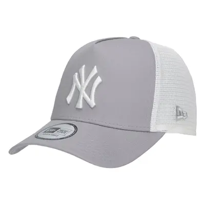 New-Era New York Yankees MLB Clean Trucker Cap Šedá