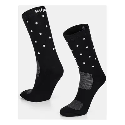 Kilpi Unisex sportovní ponožky DOTS-U Černá