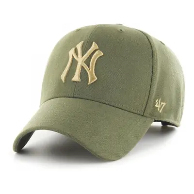 '47 Brand Cap mlb new york yankees mvp snapback Hnědá