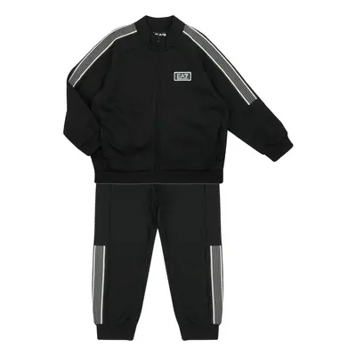 Emporio Armani EA7 7 LINES TRACKSUIT Černá