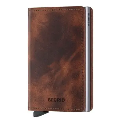 Secrid Slimwallet Vintage - Brown Hnědá