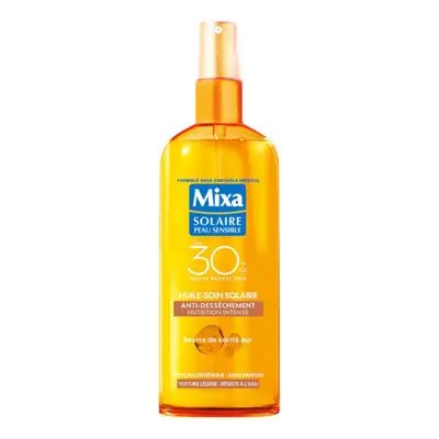 Mixa Anti-Dryness Sunscreen Oil SPF 30 - Sensitive Skin