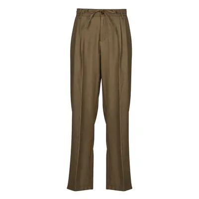 Only ONLHELENA LIFE MEL HW STRI WIDE PANT TLR Hnědá