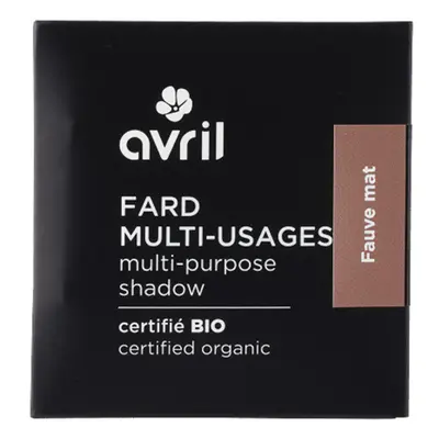 Avril Certified Organic Eyeshadow - Fauve Mat Hnědá